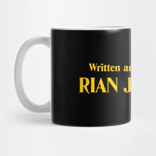 Written and Directed by Rian Johnson (yellow) Mug